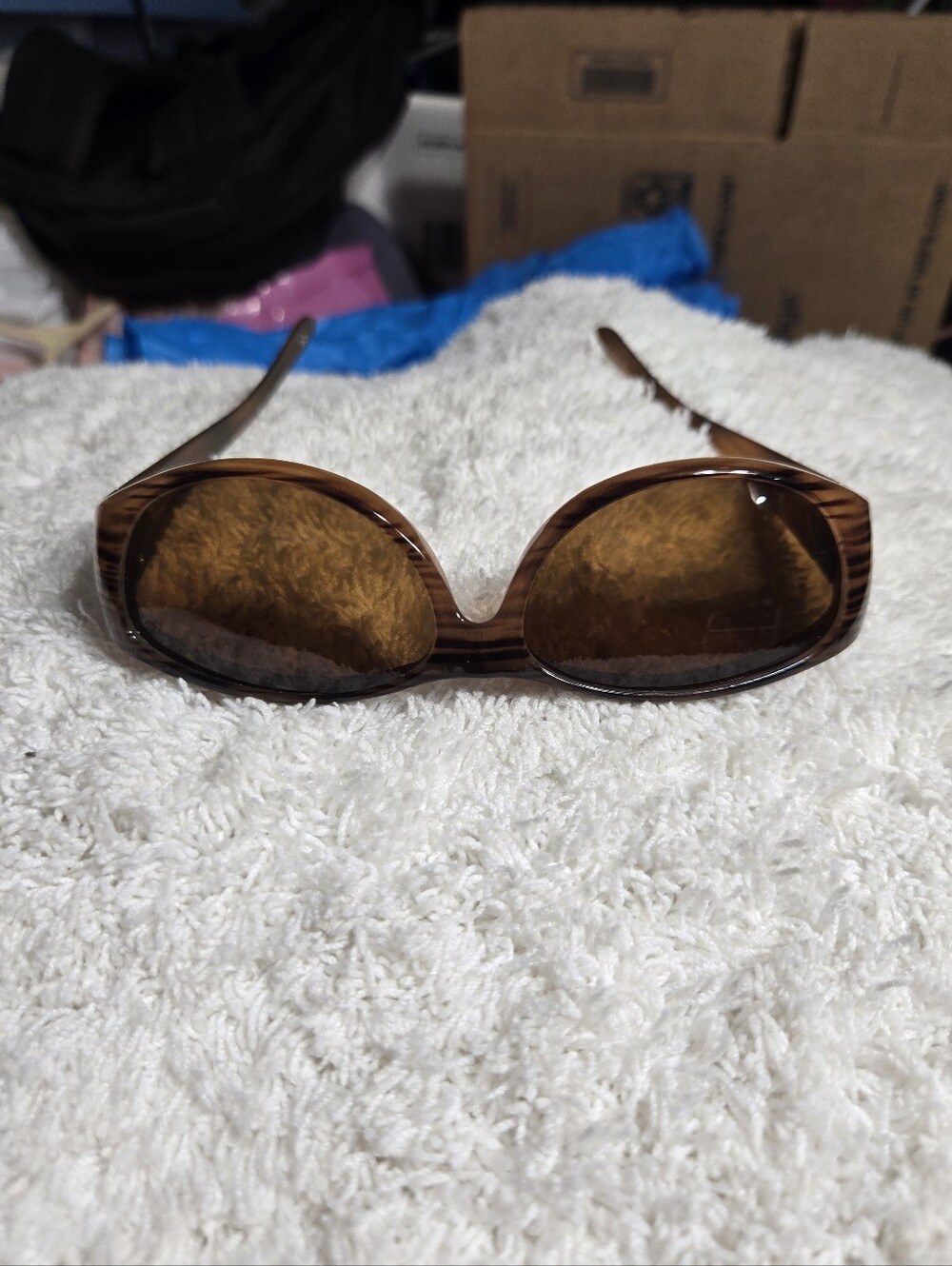 Polar Optics Polarized Lens Sunglasses Brown Women